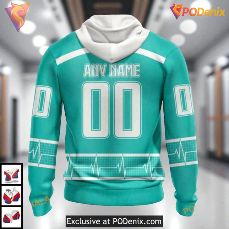 Healthcare Heroes Appreciation NHL Montreal Canadiens Personalized 3D Hoodie - 1