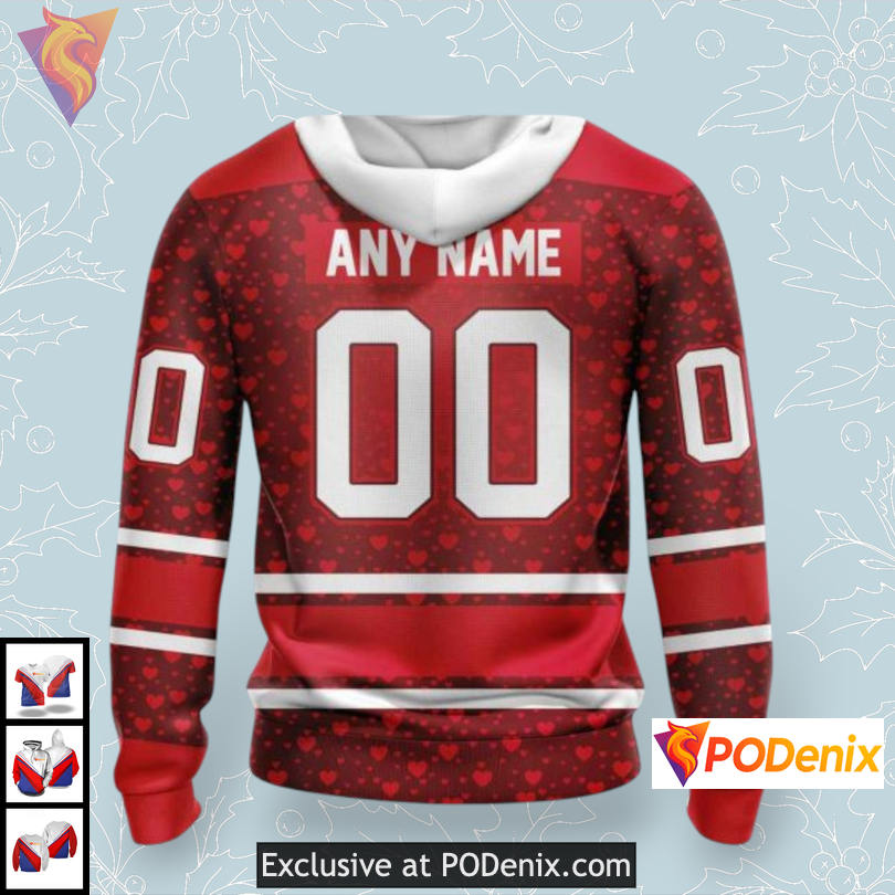 Heart Graphic Valentines Edition Anaheim Ducks 3D Hoodie Unique Gift Apparel Heart Graphic Valentines Edition Anaheim Ducks 3D Hoodie Unique Gift Apparel