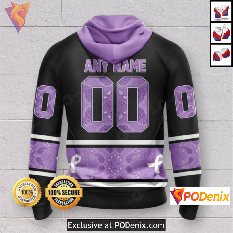 Hockey Fights Cancer Collection Colorado Avalanche Vintage Hoodie 3D Apparel Hockey Fights Cancer Collection Colorado Avalanche Vintage Hoodie 3D Apparel