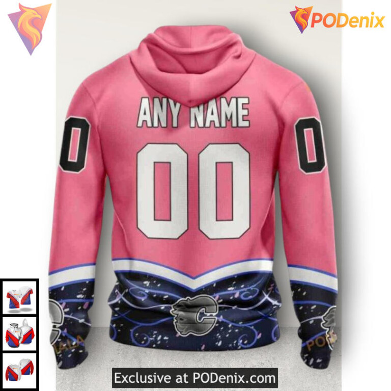 Hockey Fights Cancer Edition Calgary Flames Christmas Hoodie 3D Apparel - 2