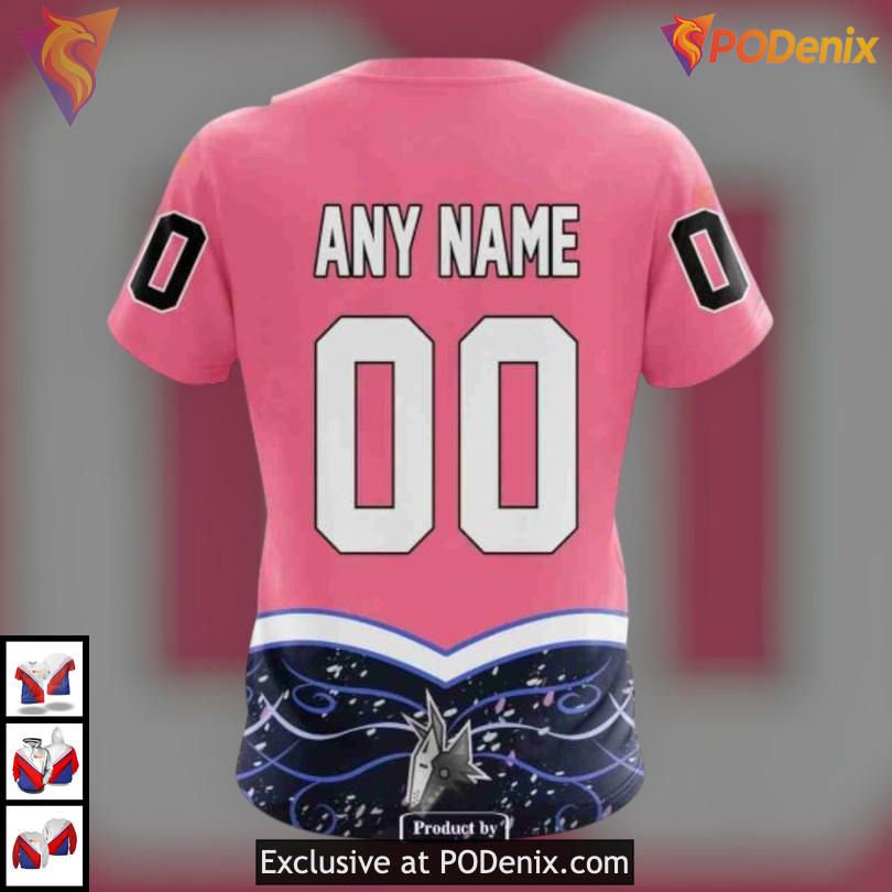 Hockey Fights Cancer Tribute Arizona Coyotes Womens Hoodie Custom Gear Hockey Fights Cancer Tribute Arizona Coyotes Womens Hoodie Custom Gear