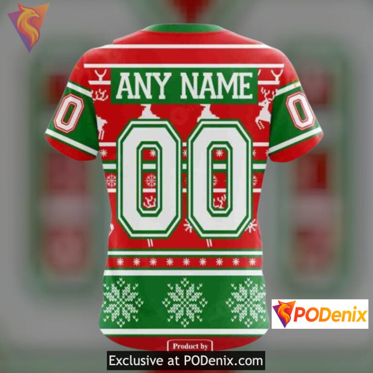 Holiday Apparel Merch New Jersey Devils Hoodie 3D Unisex Christmas Sweatshirt - 4