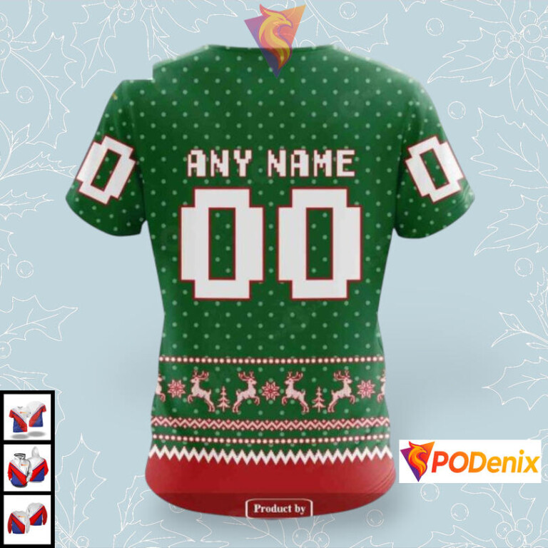 Holiday Family Outfit Custom Pittsburgh Penguins Winter Hoodie Christmas Apparel - 3