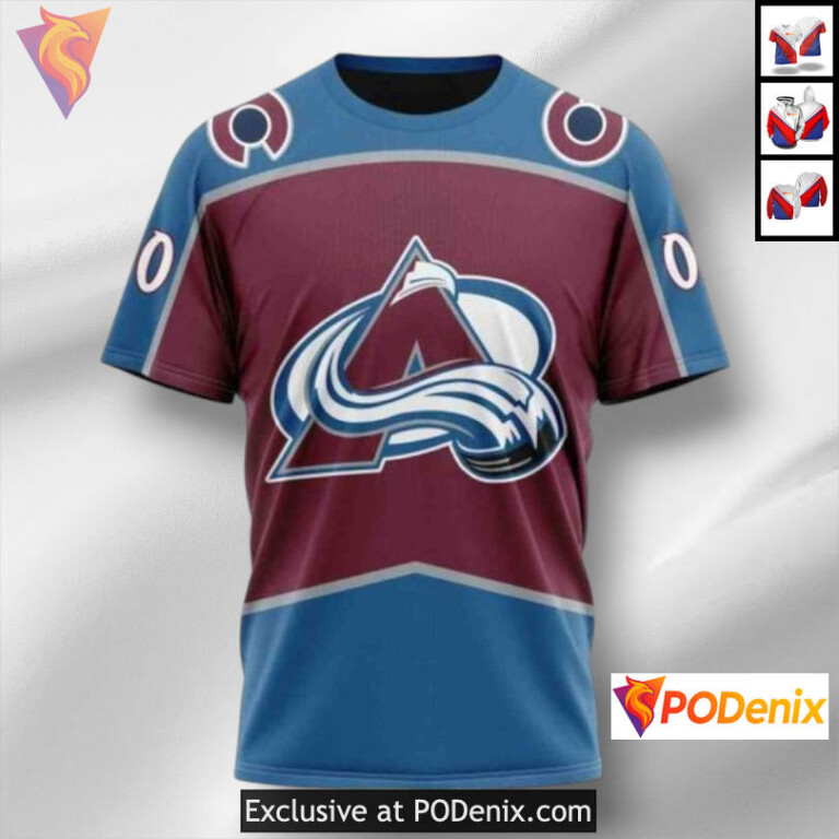 Home Kits 2025 Edition Colorado Avalanche Holiday Hoodie Custom Sweatshirt - 2