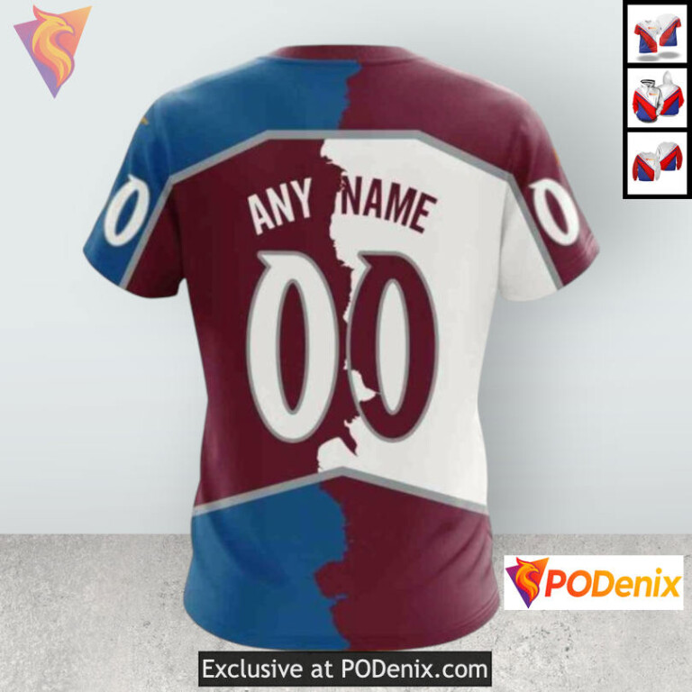 Home Mix Away 2025 Concept Colorado Avalanche Winter Hoodie Custom 3D - 3
