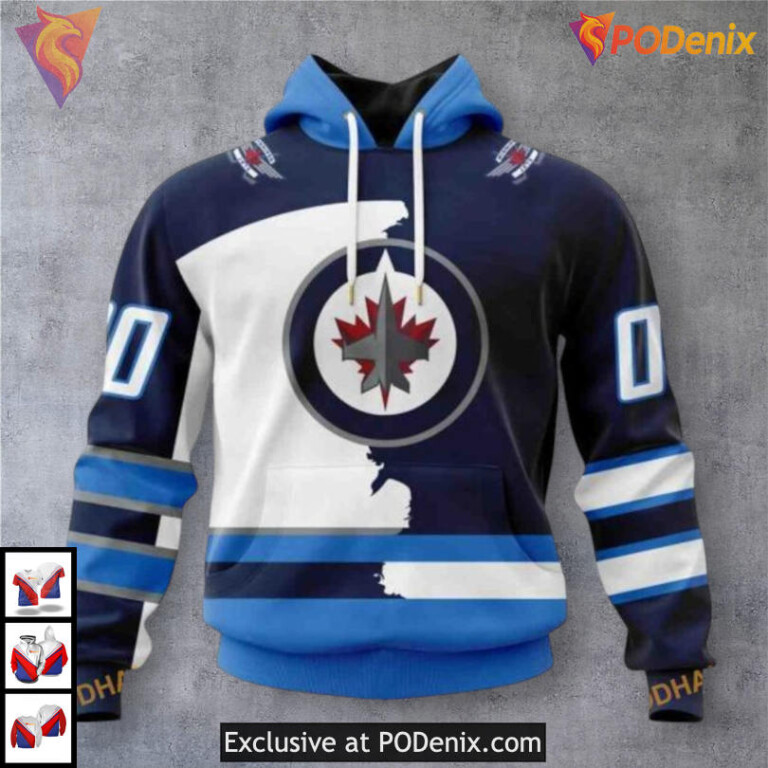 St Patricks Day Celebration Winnipeg Jets Hoodie NHL 3D Custom Design