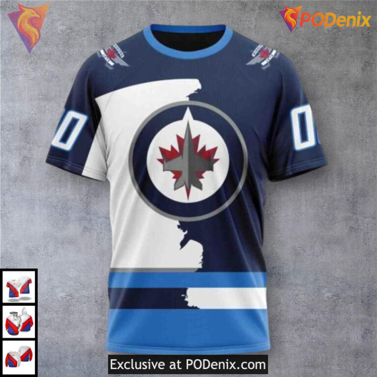 St Patricks Day Celebration Winnipeg Jets Hoodie NHL 3D Custom Design - 2
