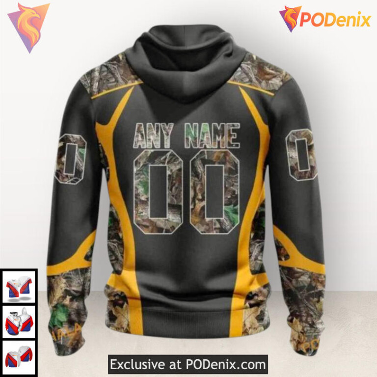 Hunting Camo Graphic Edition Nashville Predators Womens Hoodie Custom Hoodie - 1