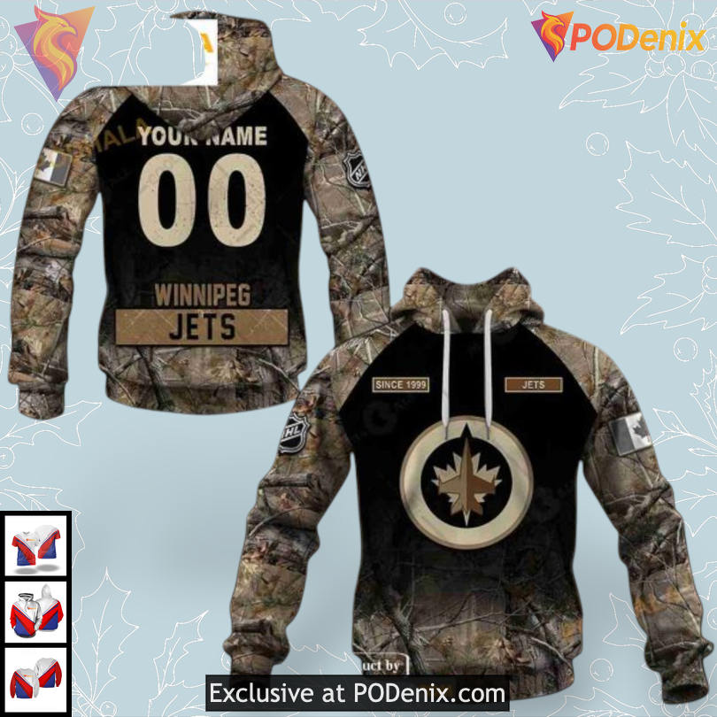 Healthcare Heroes Appreciation Winnipeg Jets 3D Hoodie Custom NHL Edition