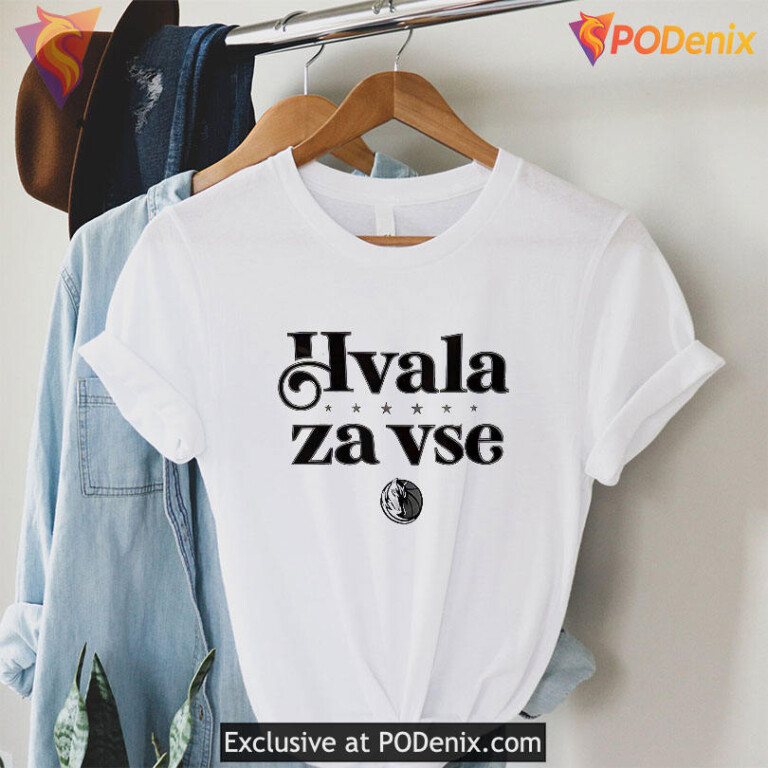 Hvala Za Vse Dallas Mavericks Tribute Shirt, Thank You For Everything - 1