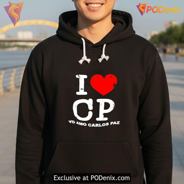 I Love Cp Yo Amo Carlos Paz Travel Souvenir Shirt For Latin Culture Fans
