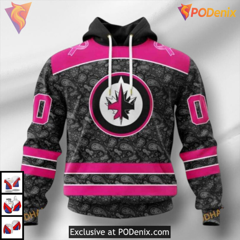 Mix Color Jersey 2025 Edition Winnipeg Jets All Over Print Hoodie Custom Gear