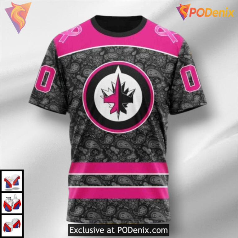 Mix Color Jersey 2025 Edition Winnipeg Jets All Over Print Hoodie Custom Gear - 2