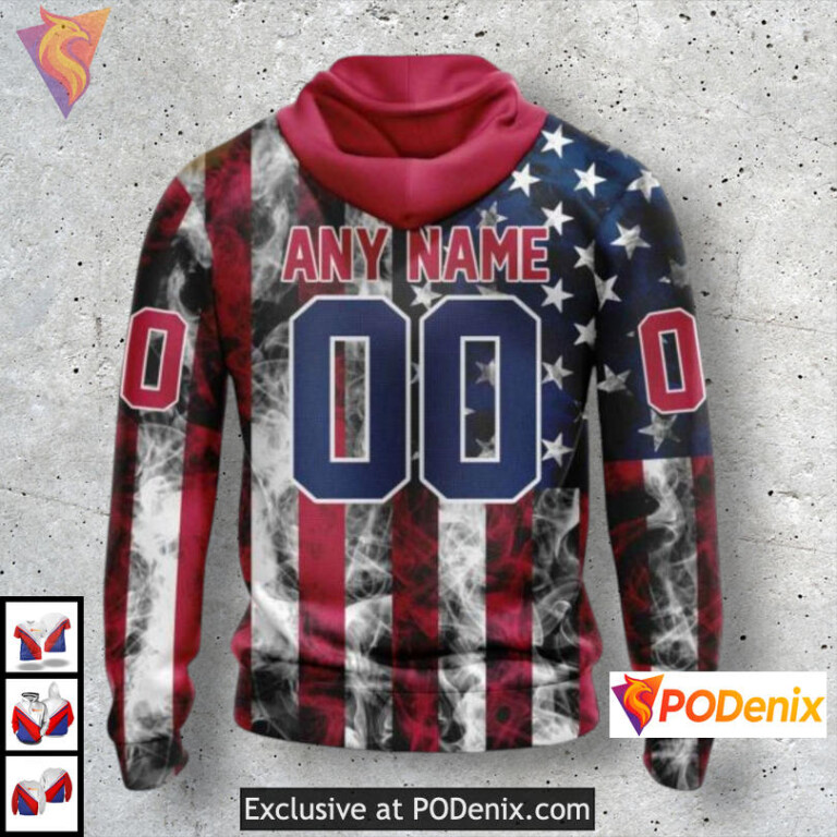 Independence Day Flag Design Anaheim Ducks Hoodie 3D Game Day Outfit Patriotic Gear - 1