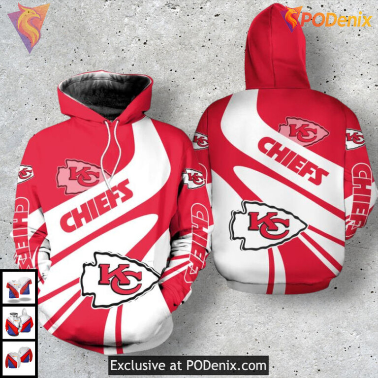 Kansas City Chiefs Full Zip Hoodie Fan Gear Arrowhead Pride Kingdom Edition