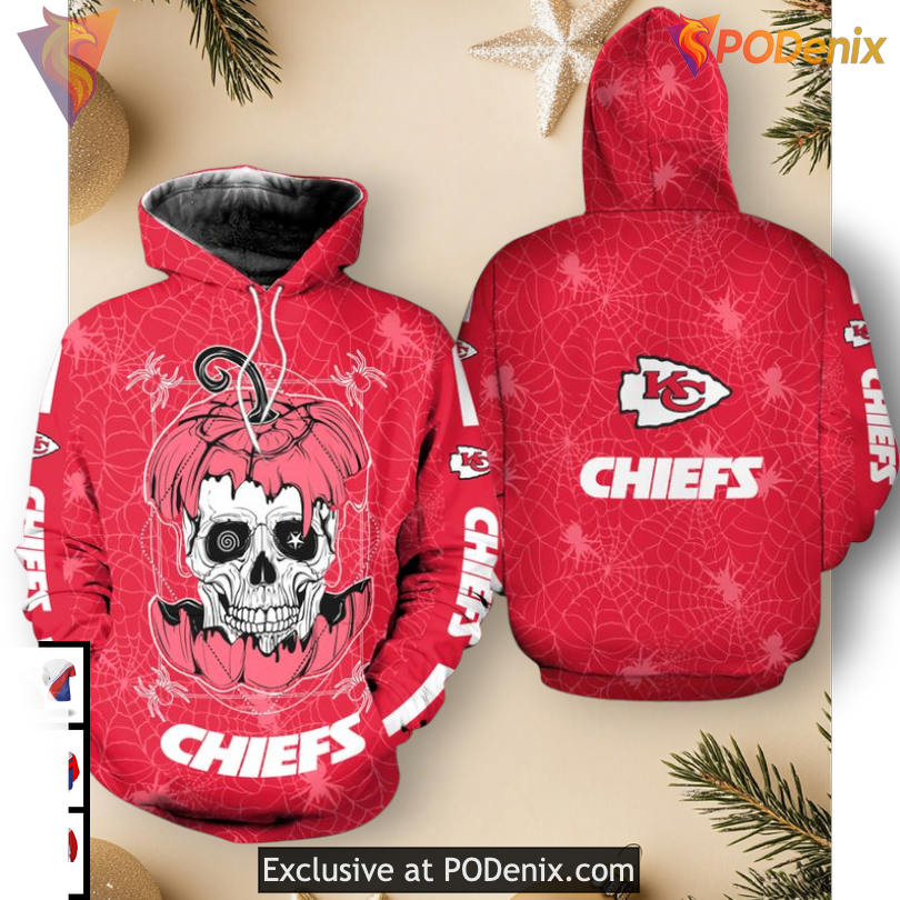 Kc Chiefs Hoodies Hellraiser II Horror Movie Inspired 3D Custom Halloween Gear Kc Chiefs Hoodies Hellraiser II Horror Movie Inspired 3D Custom Halloween Gear