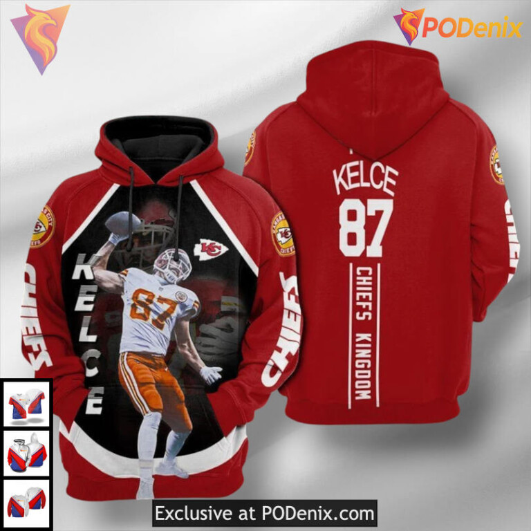 Kelce Legend Signature Series Kc Chiefs Hoodie Sweatshirt Personalized Fan Edition