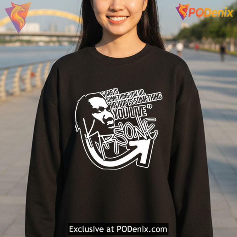 Krs One Merch Inspired Hip Hop Culture Streetwear Quote Graphic Tee - 1