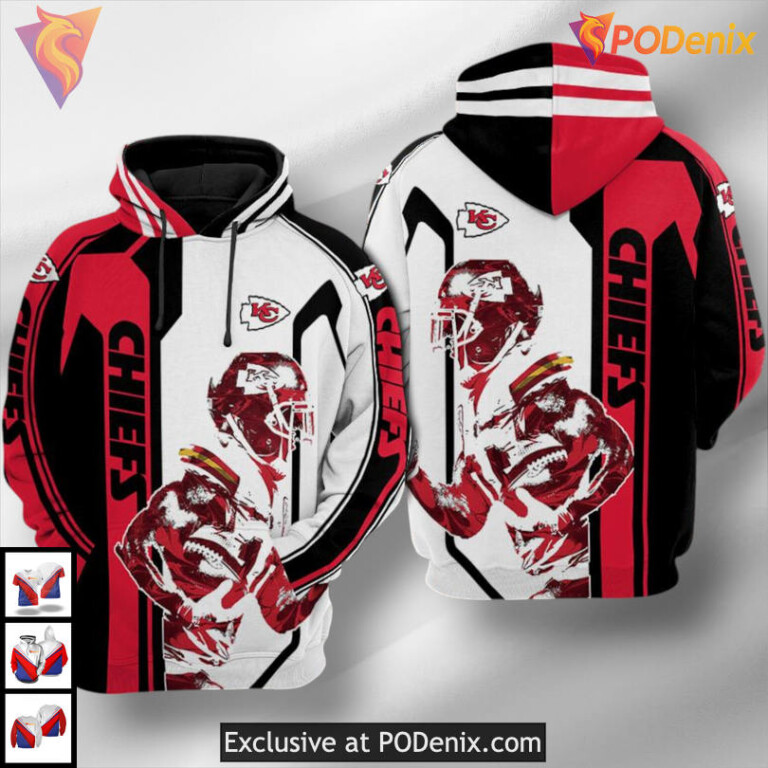 Legend Player Edition 3D Kansas City Chiefs Hoodie Custom Youth Adult Size Apparel - 1