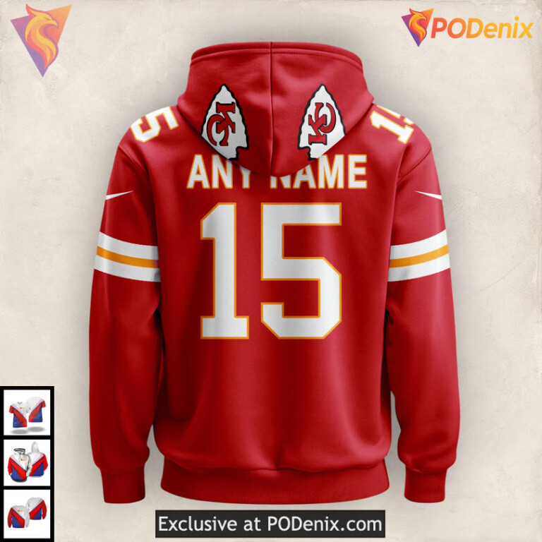 Legendary Quarterback Style Kansas City Chiefs Hoodies For Men 3D Fanwear - 2