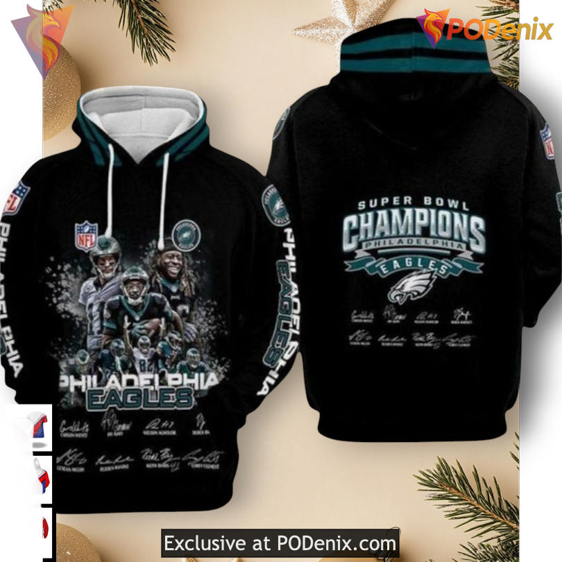 Limited Halloween Edition Nfl Philadelphia Eagles Hoodie Full Zip Custom Print Limited Halloween Edition Nfl Philadelphia Eagles Hoodie Full Zip Custom Print