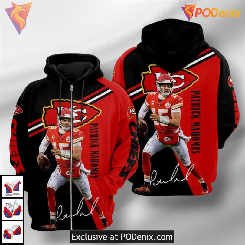 Mahomes Elite 3D Sweatshirt Kansas City Chiefs Vintage Hoodie Exclusive NFL Apparel Mahomes Elite 3D Sweatshirt Kansas City Chiefs Vintage Hoodie Exclusive NFL Apparel