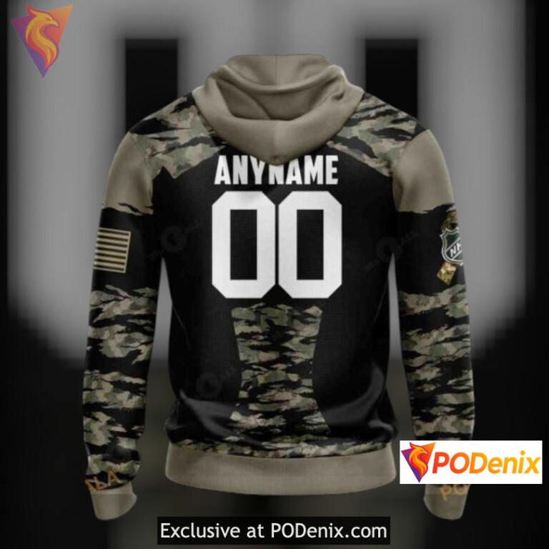 Military Members Kits V5 Design New Jersey Devils Kids Hoodie Special Hoodie 3D - 1