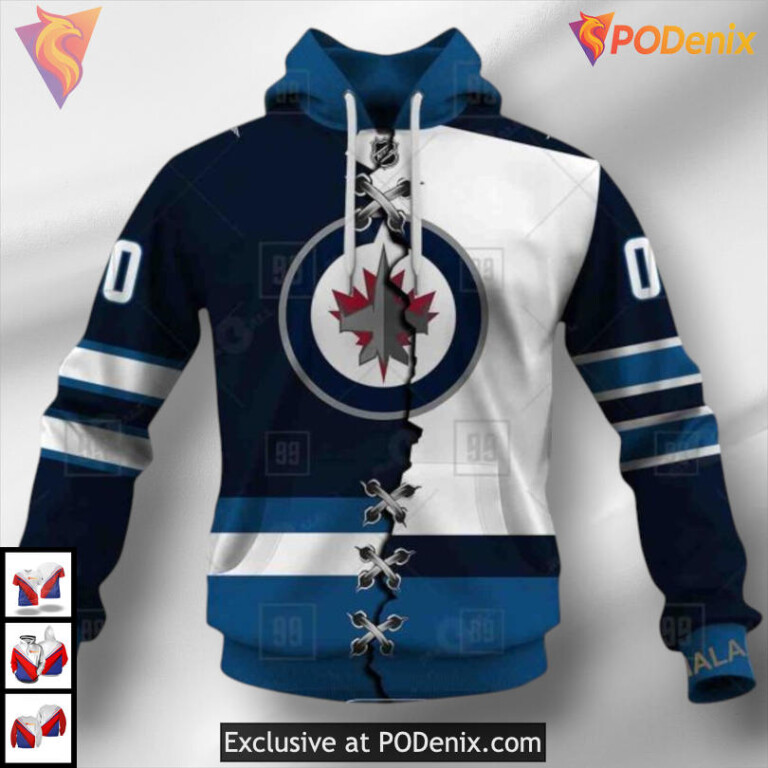 Star Wars Black Theme Edition Winnipeg Jets Holiday Hoodie Custom 3D Hoodie