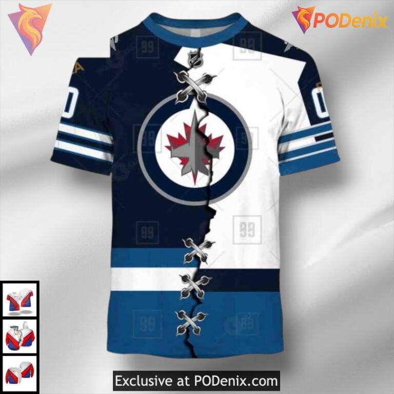 Star Wars Black Theme Edition Winnipeg Jets Holiday Hoodie Custom 3D Hoodie - 1