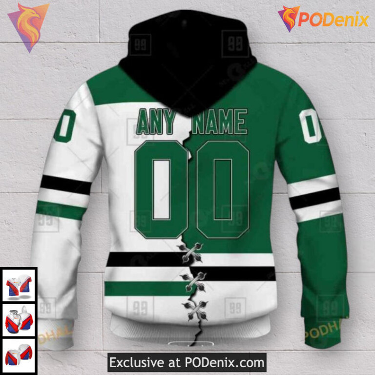 Mix Color Jersey 2025 Tribute Dallas Stars Personalized 3D Hoodie 3D Shirt - 2
