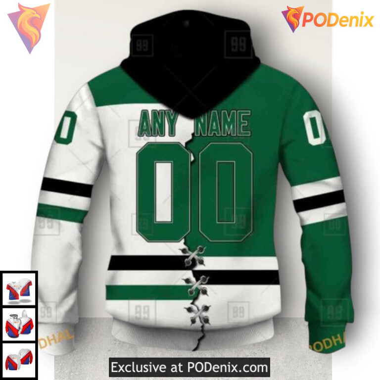 Mix Jersey 2025 Style Edition Dallas Stars Sweatshirt Hoodie 3D Shirt - 2