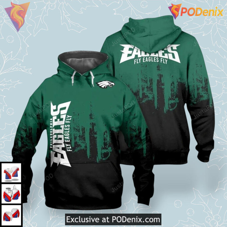 Modern Everyday Comfort Philadelphia Eagles Team Hoodie Unisex NFL Edition