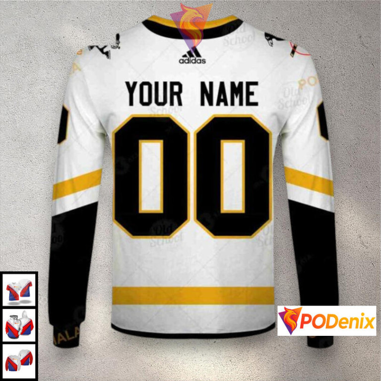 Name Number Tribute Custom Design Pittsburgh Penguins Womens Hoodie NHL 3D - 6