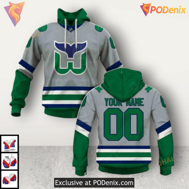 Name Number Tribute Hoodie Carolina Hurricanes Youth Hoodie Sweatshirt 3D