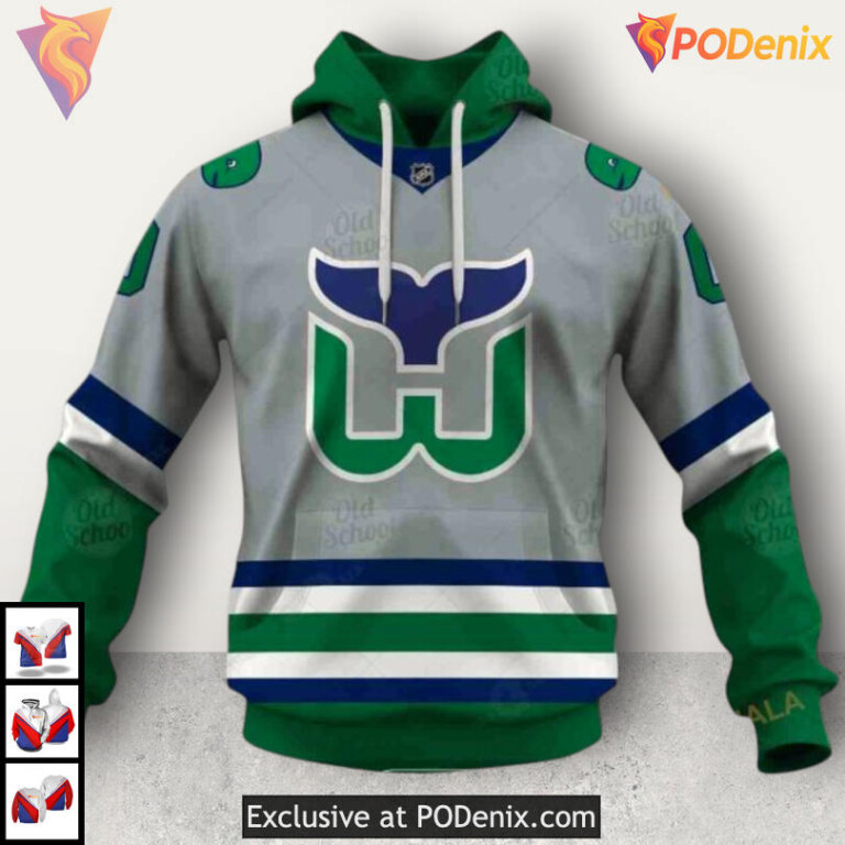 Name Number Tribute Hoodie Carolina Hurricanes Youth Hoodie Sweatshirt 3D - 1