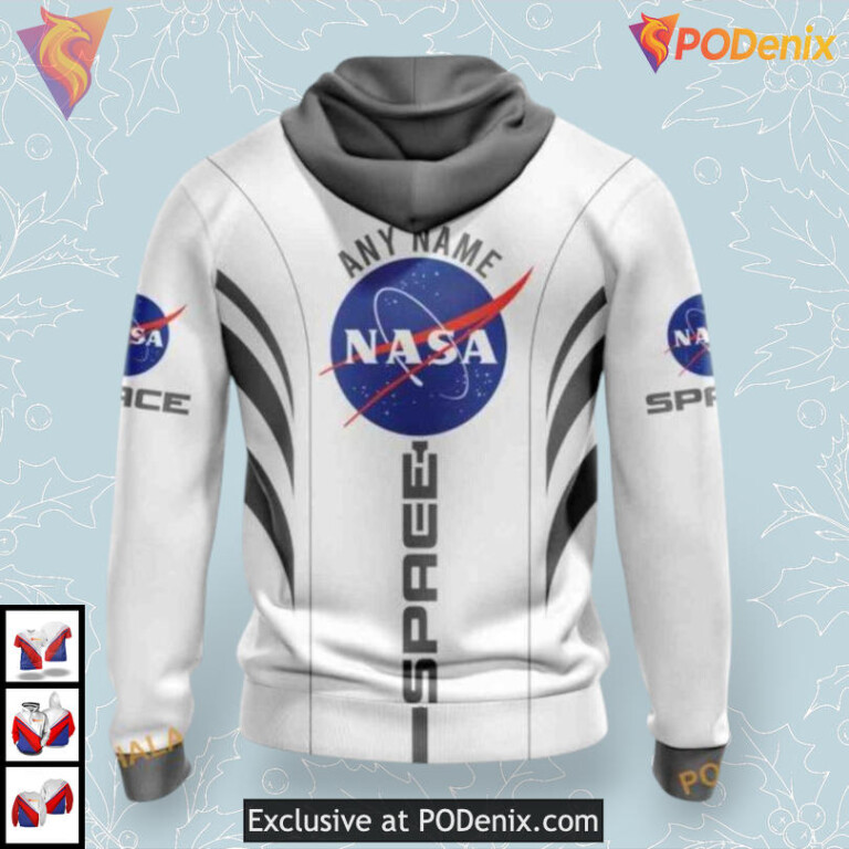 NASA Astronaut Space Force Edition NHL Ottawa Senators Youth Hoodie 3D - 1