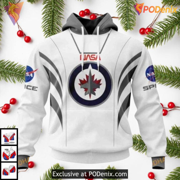 Paw Patrol Cartoon Concept Winnipeg Jets Womens Hoodie Custom NHL Hoodie
