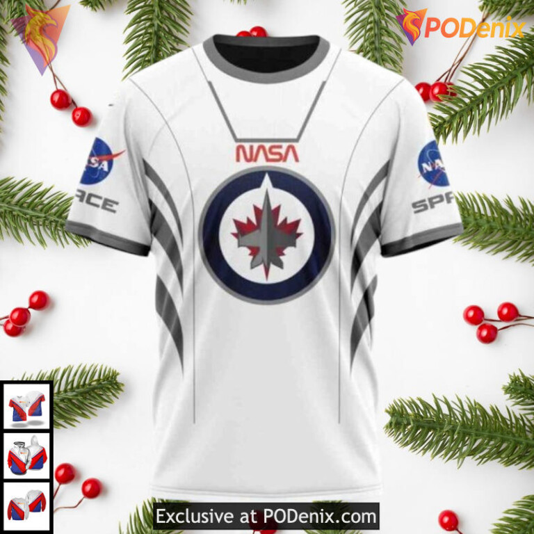 Paw Patrol Cartoon Concept Winnipeg Jets Womens Hoodie Custom NHL Hoodie - 2