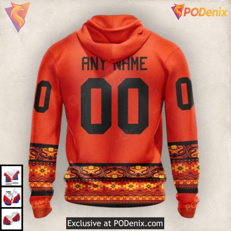 National Day for Truth and Reconciliation NHL Personalized Ottawa Senators Hoodie 3D - 1