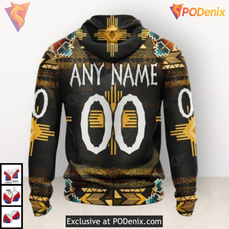 Native Costume Themed Sweatshirt Retro Nashville Predators Hoodie Special 3D - 2