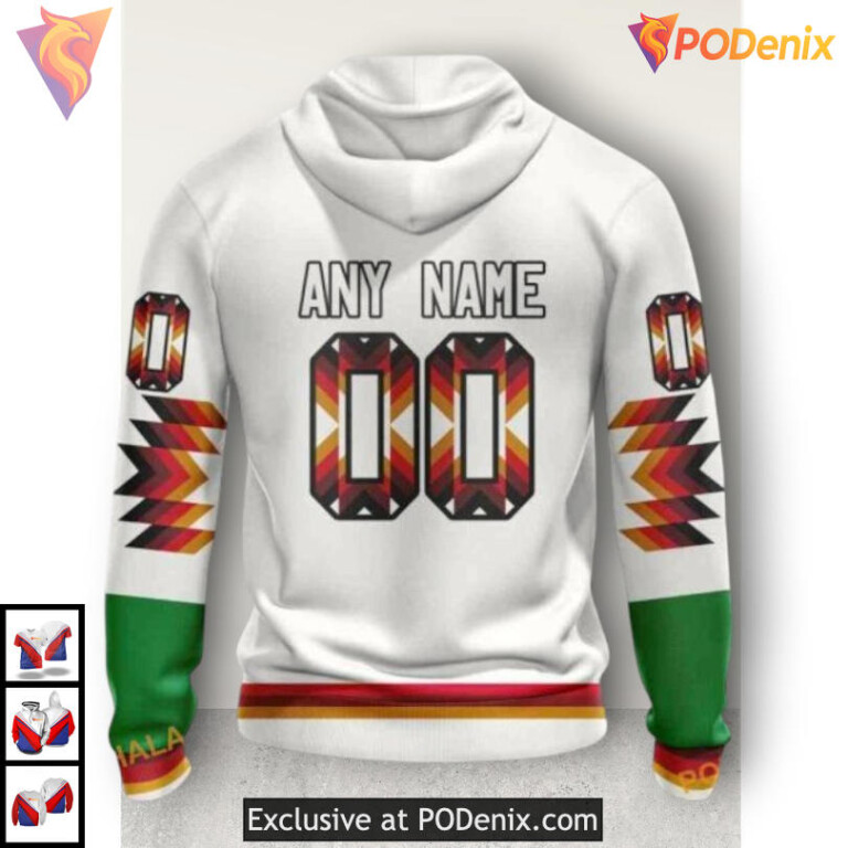 Native Pattern Cultural Design Dallas Stars Pullover Hoodie Custom Shirt - 1