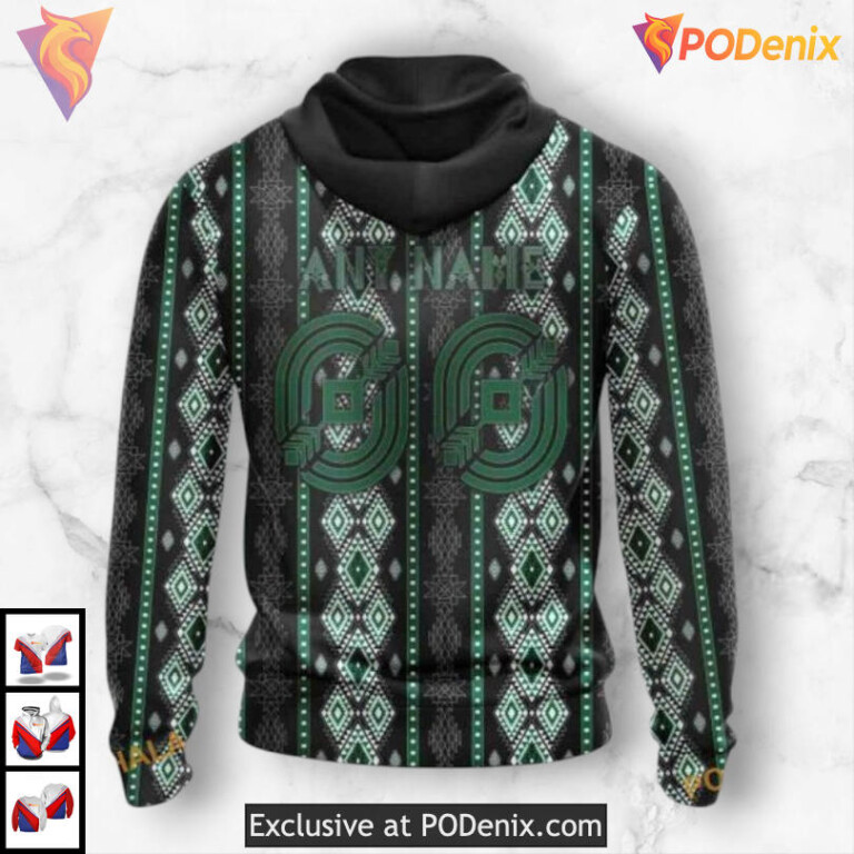 Native Skull Artwork Design Dallas Stars Personalized 3D Hoodie Custom Edition - 1