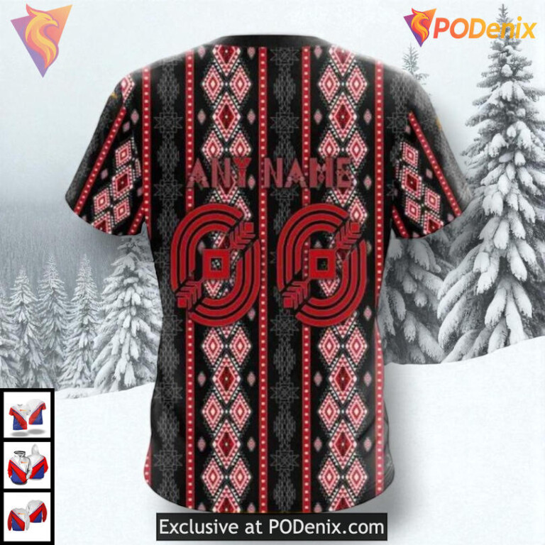 Native Skull Artwork Design NHL Montreal Canadiens Mens Hoodie 3D - 3