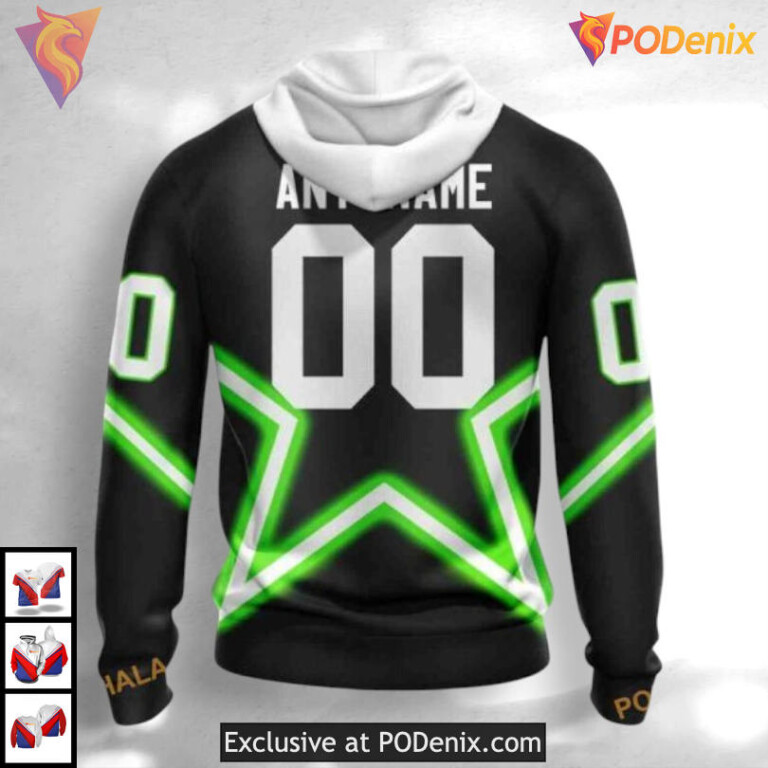 New Gradient Series Concept Dallas Stars Winter Hoodie Personalized Hoodie - 1