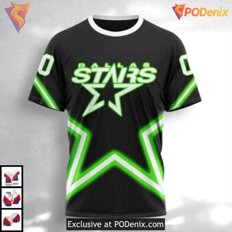 New Gradient Series Concept Dallas Stars Winter Hoodie Personalized Hoodie - 2