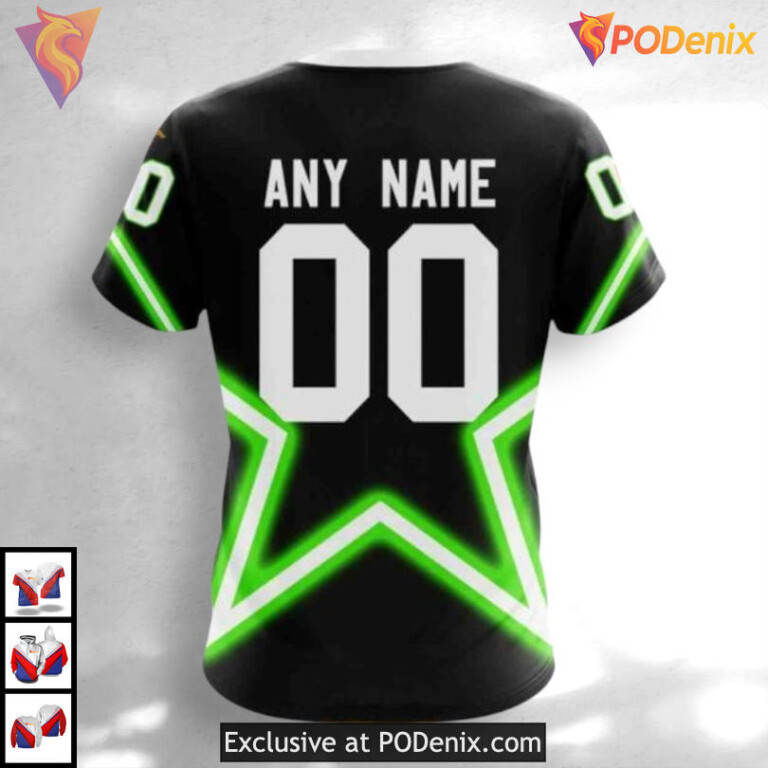 New Gradient Series Concept Dallas Stars Winter Hoodie Personalized Hoodie - 3