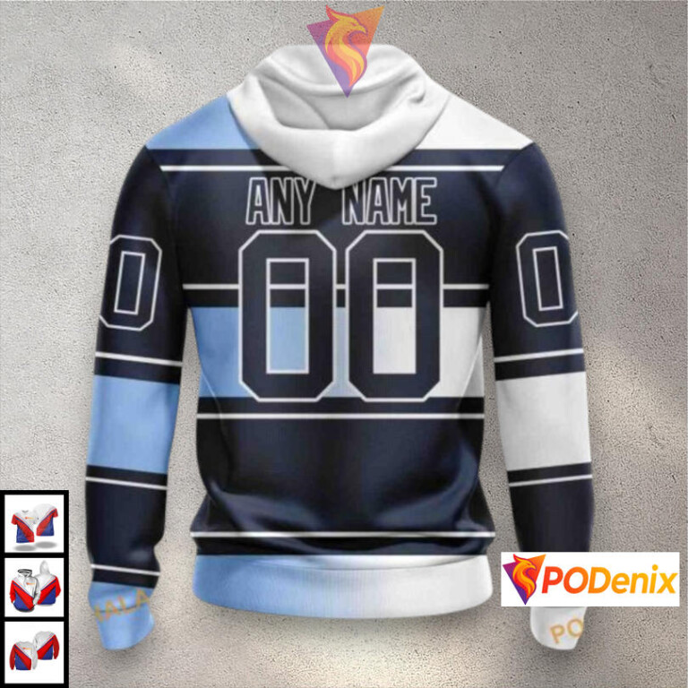 New Gradient Series Concept Edition Pittsburgh Penguins Youth Hoodie NHL 3D - 1