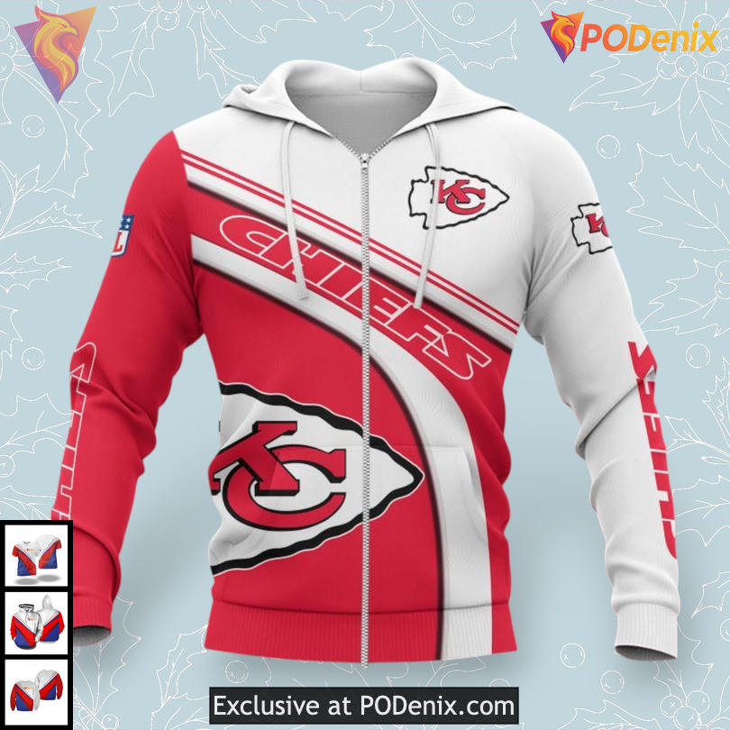 NFL Kansas City Chiefs All Over Print Hoodie, Game Day 2025 Super Bowl Gear NFL Kansas City Chiefs All Over Print Hoodie, Game Day 2025 Super Bowl Gear