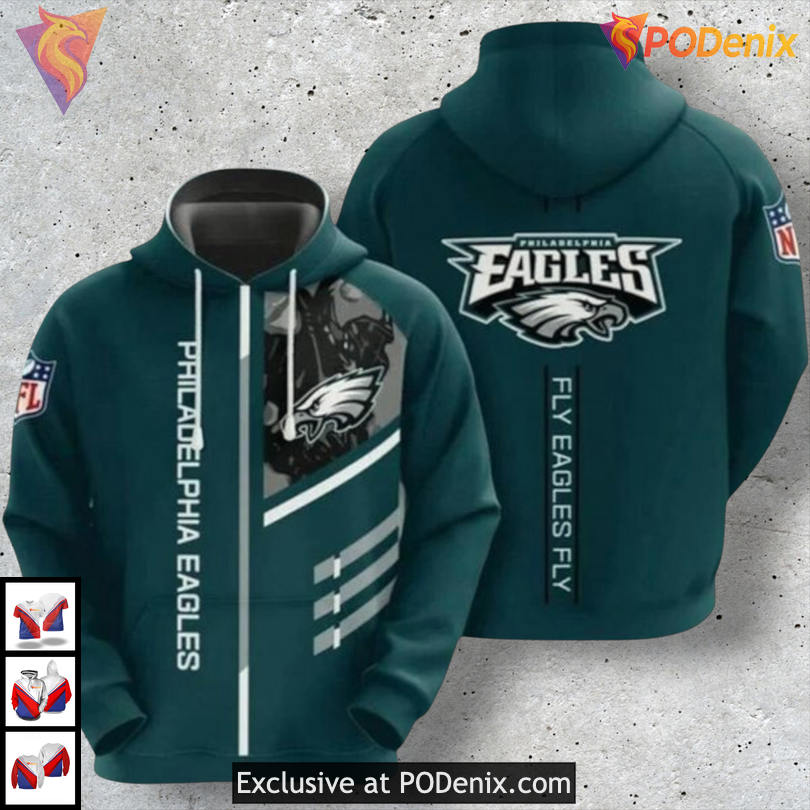 NFL Pride Gift Edition Philadelphia Eagles Full Zip Hoodie Mens 3D Custom Style NFL Pride Gift Edition Philadelphia Eagles Full Zip Hoodie Mens 3D Custom Style