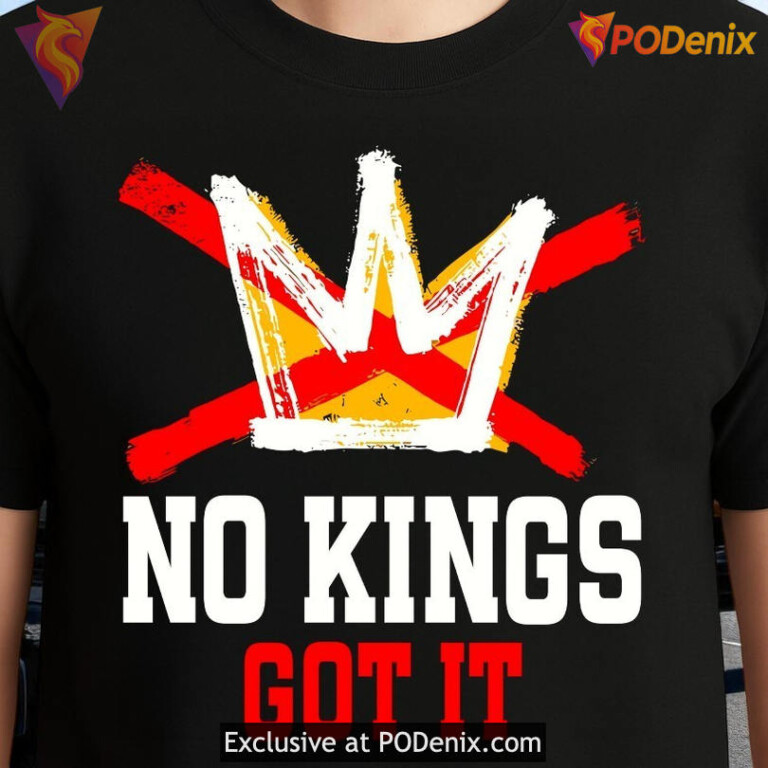 No Kings Freedom Shirt Anti Trump Revolutionary Quote Tee USA Liberty Apparel - 2